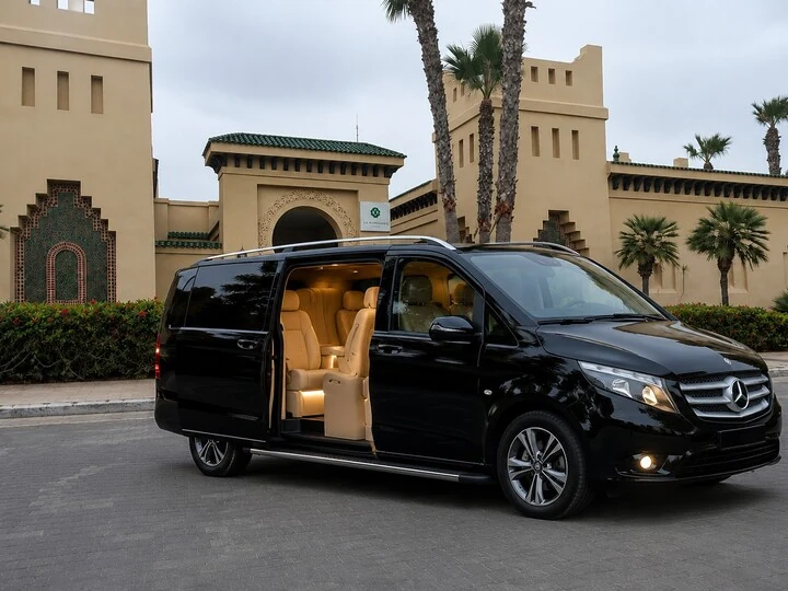 Mercedes Vito — Casablanca Mohammed V Airport (CMN) to Marrakech Private Transfer